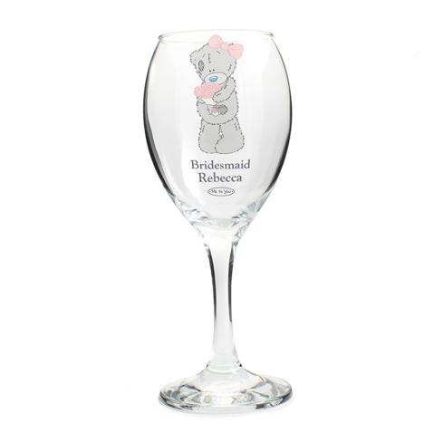 Personalised Me to You Wine Glass £11.99